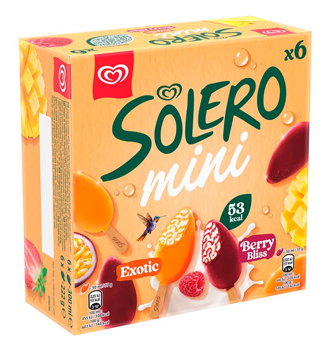 GEL SOLERO MINI EXOTIC 6X 50 ML