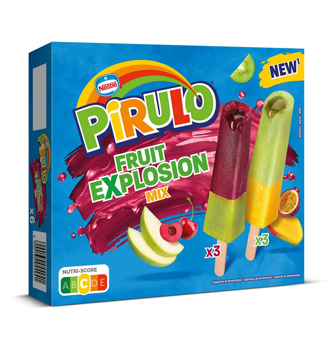 GELAT PIRULO FRUIT EXPL 6U