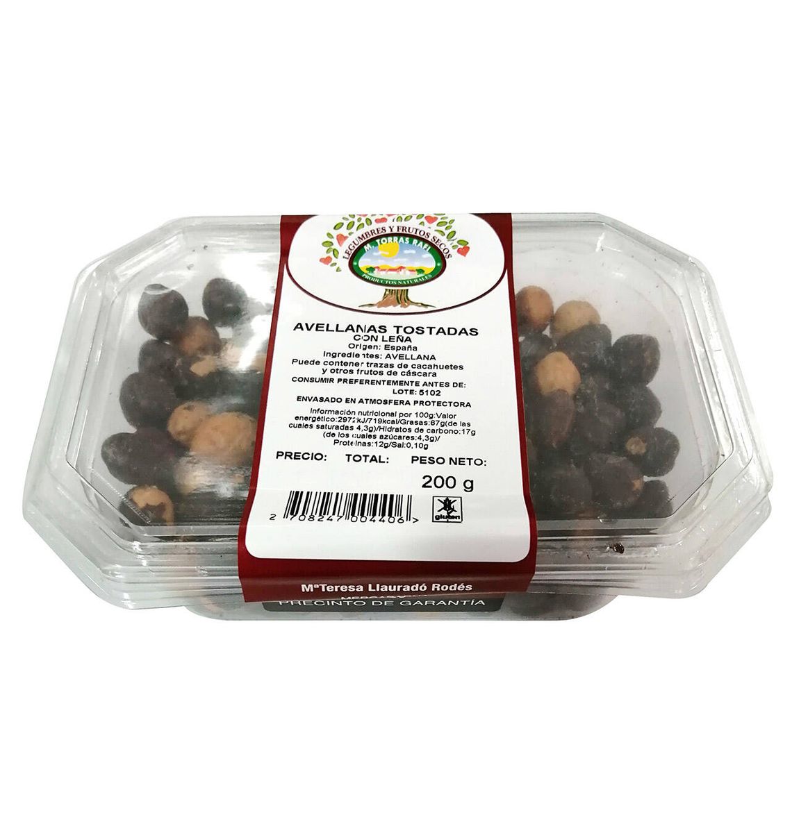 AVELLANA TORRADA 200g