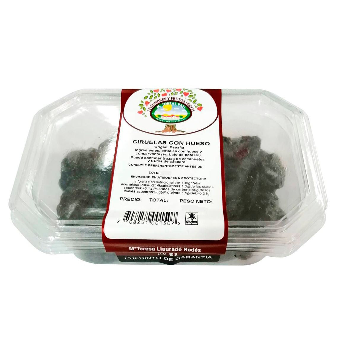 PRUNA AMERICANA 30/40 A/O 200g