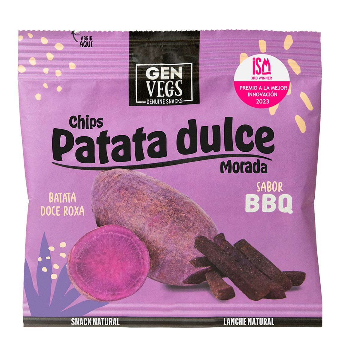 XIPS GEN VEGS PATATA DOLÇA 45g