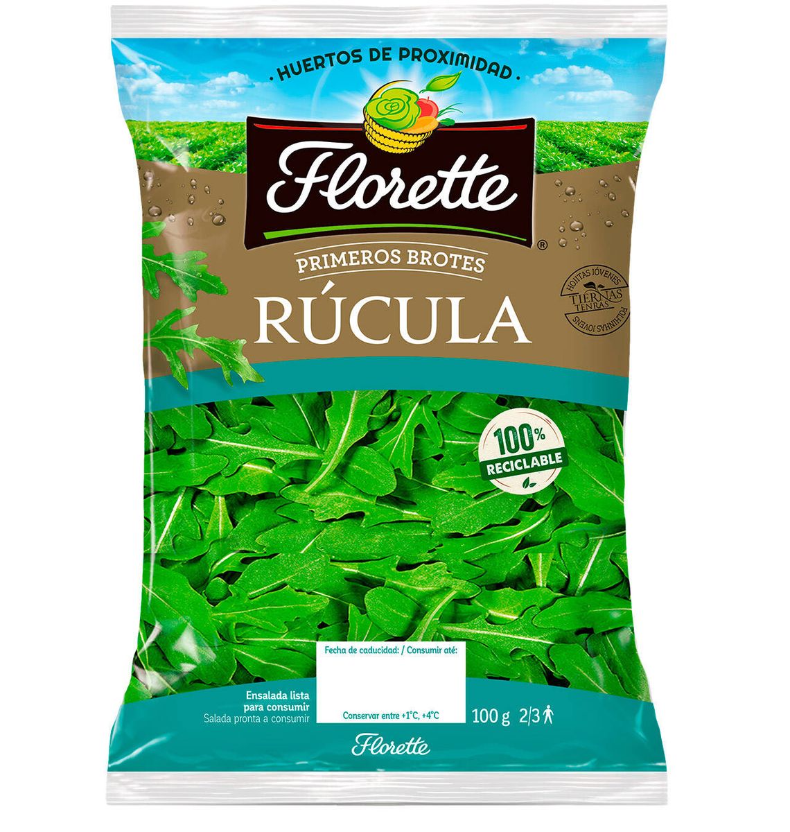 RUCULA FLORETTE 100g