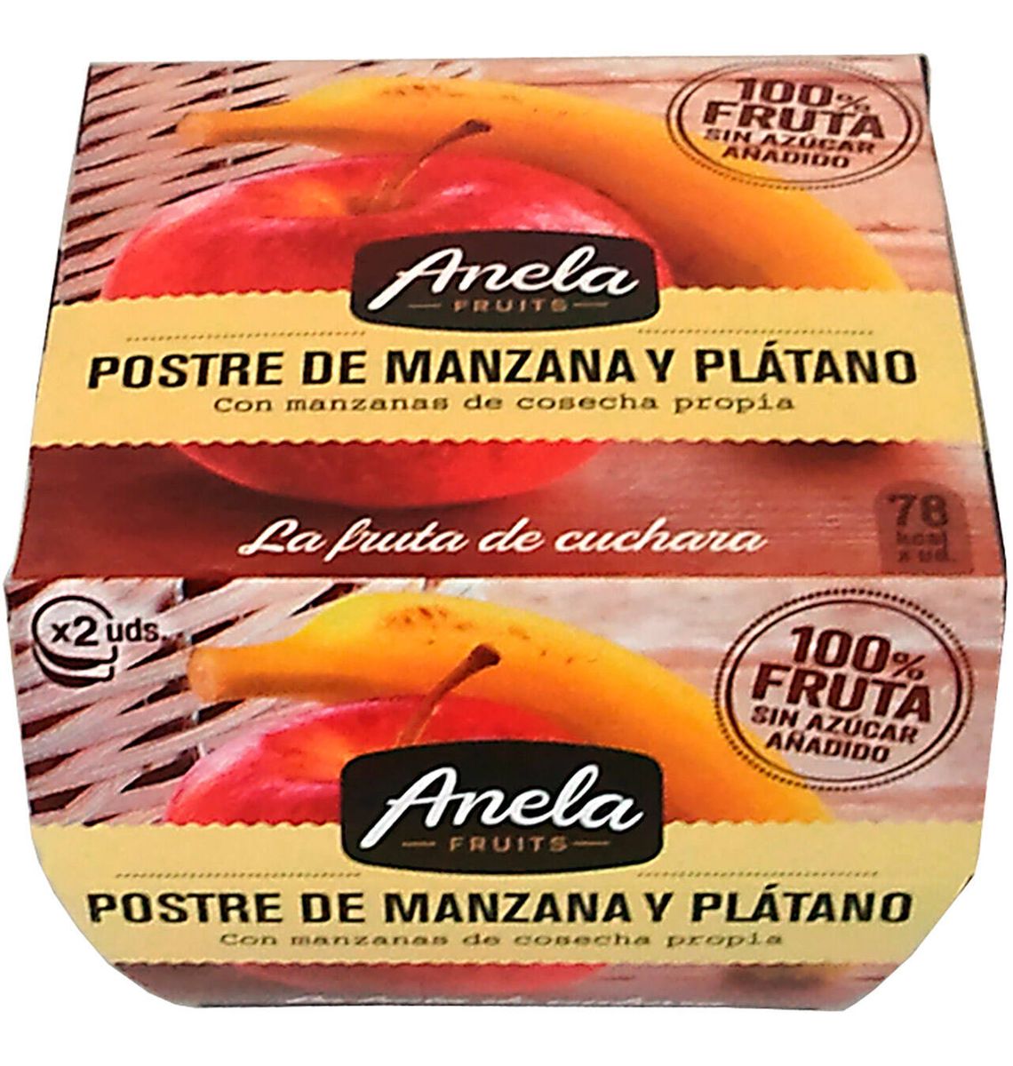POSTRE ANELA POMA PLATAN 200g
