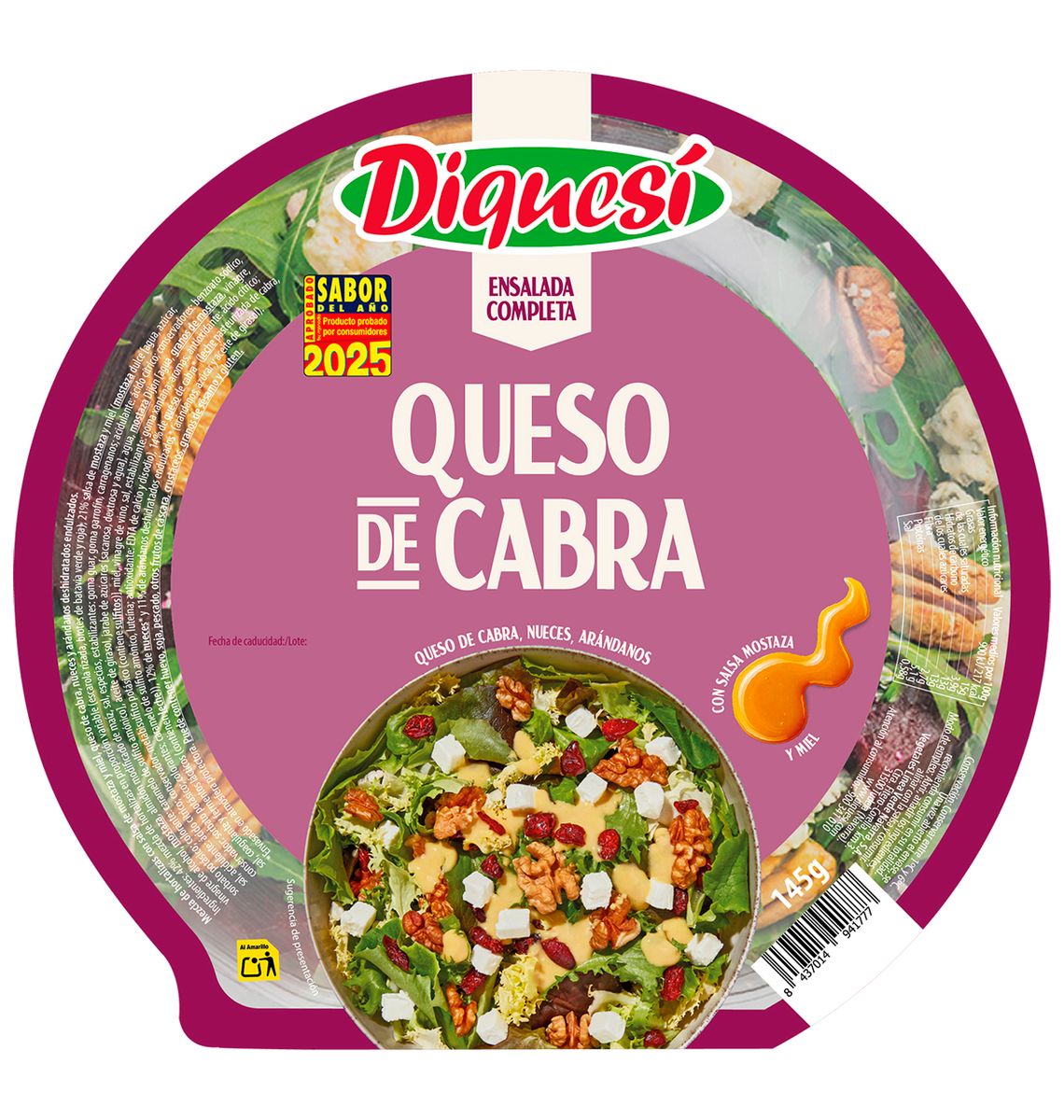 BARQUETA DIQUESI LORENA 145g