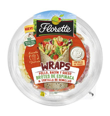 BARQ FLORETTE WRAPS ESPINACS 255g