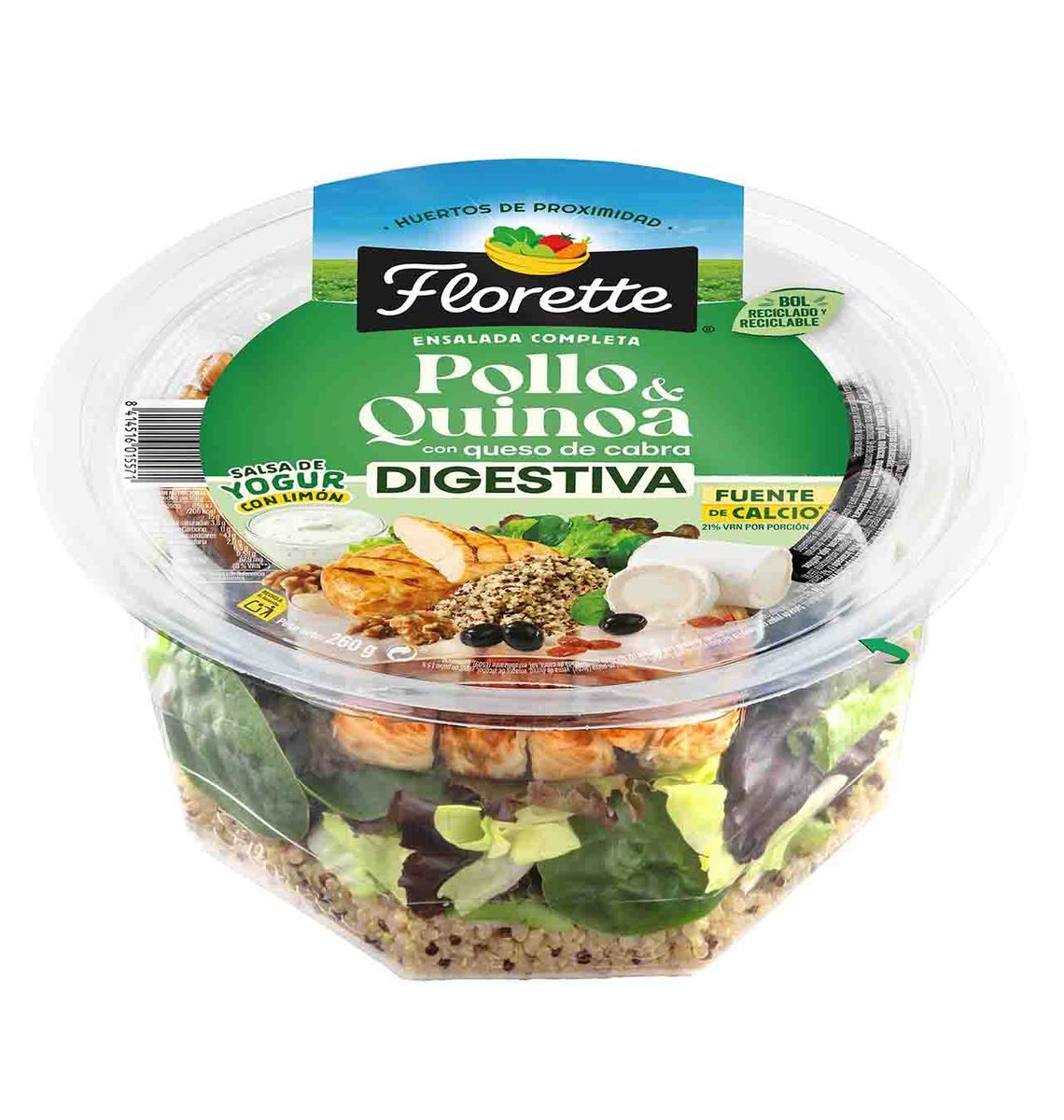 BOL FLORETTE POLL/QUINOA 260g