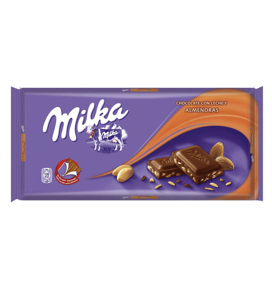 XOC MILKA A/AMETLLES 125g