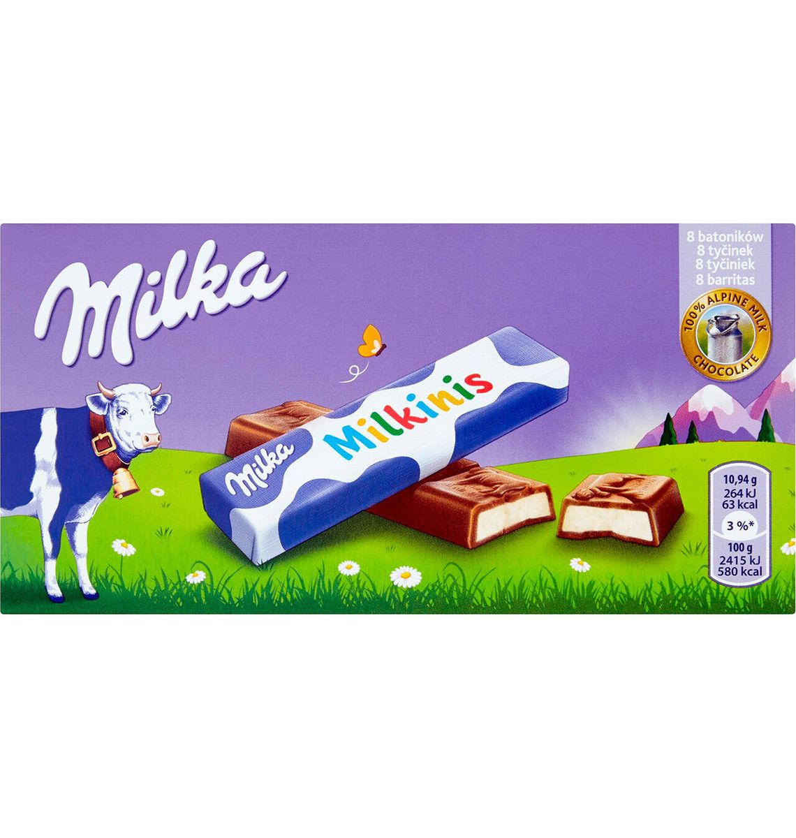 XOCOLATA MILKA MILKINIS 87g
