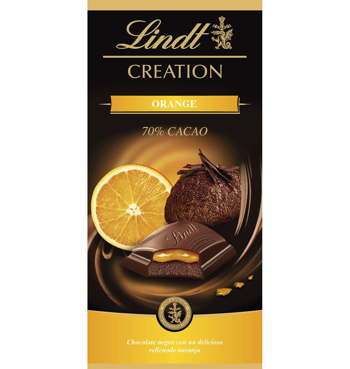 XOC LINDT CREAT ORANG 70% 150g