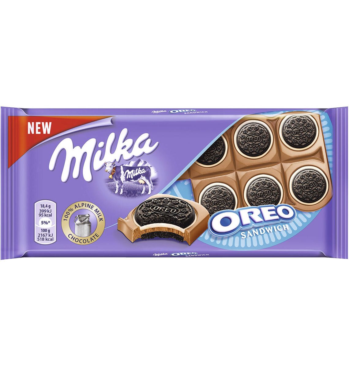 XOCO MILKA OREO SANDW 92g