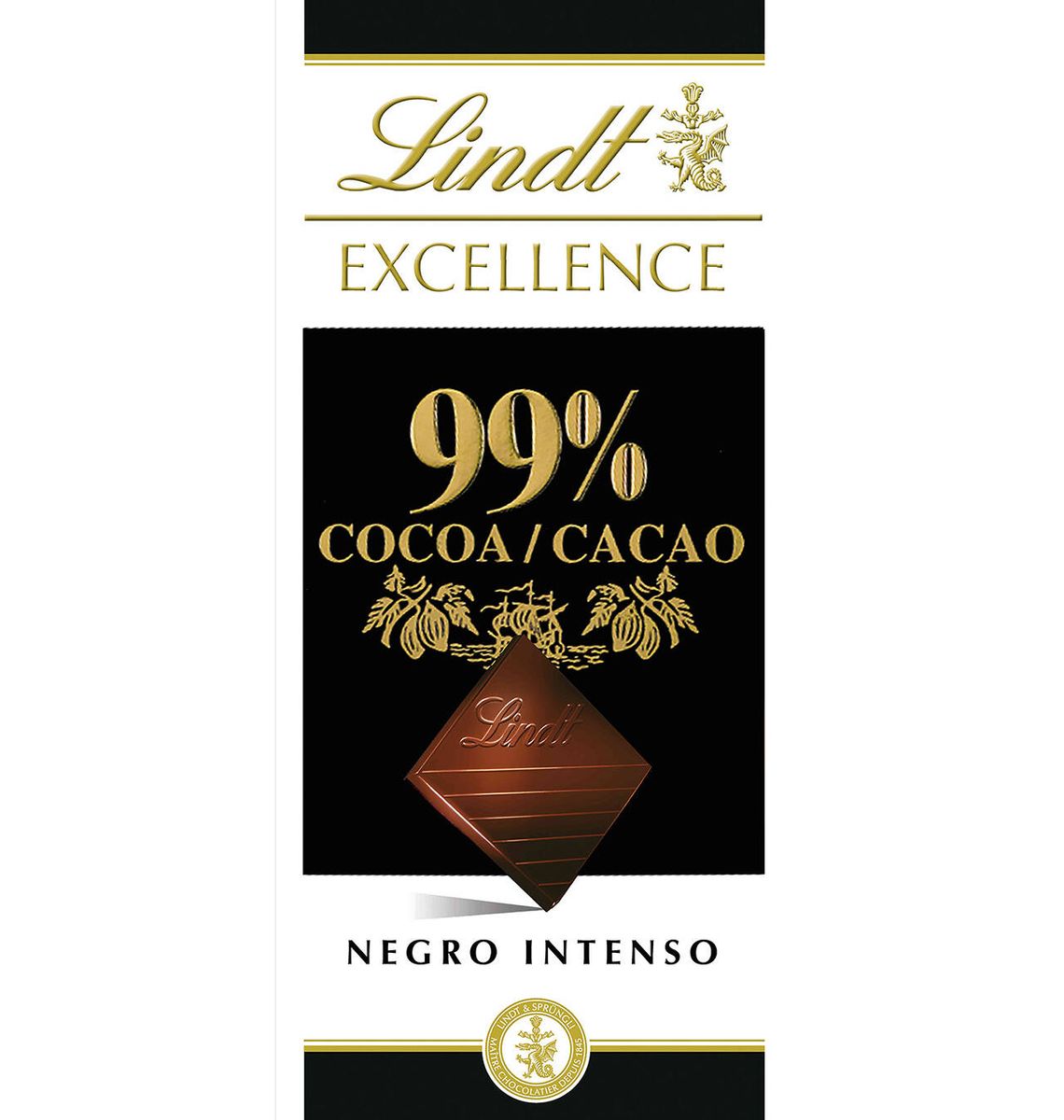 XOCO LINDT F EXCL NOIR 99% 50g