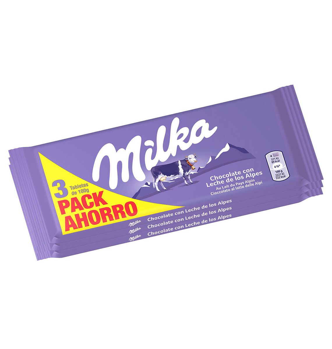 XOCOLATA MILKA LLET 3x90g