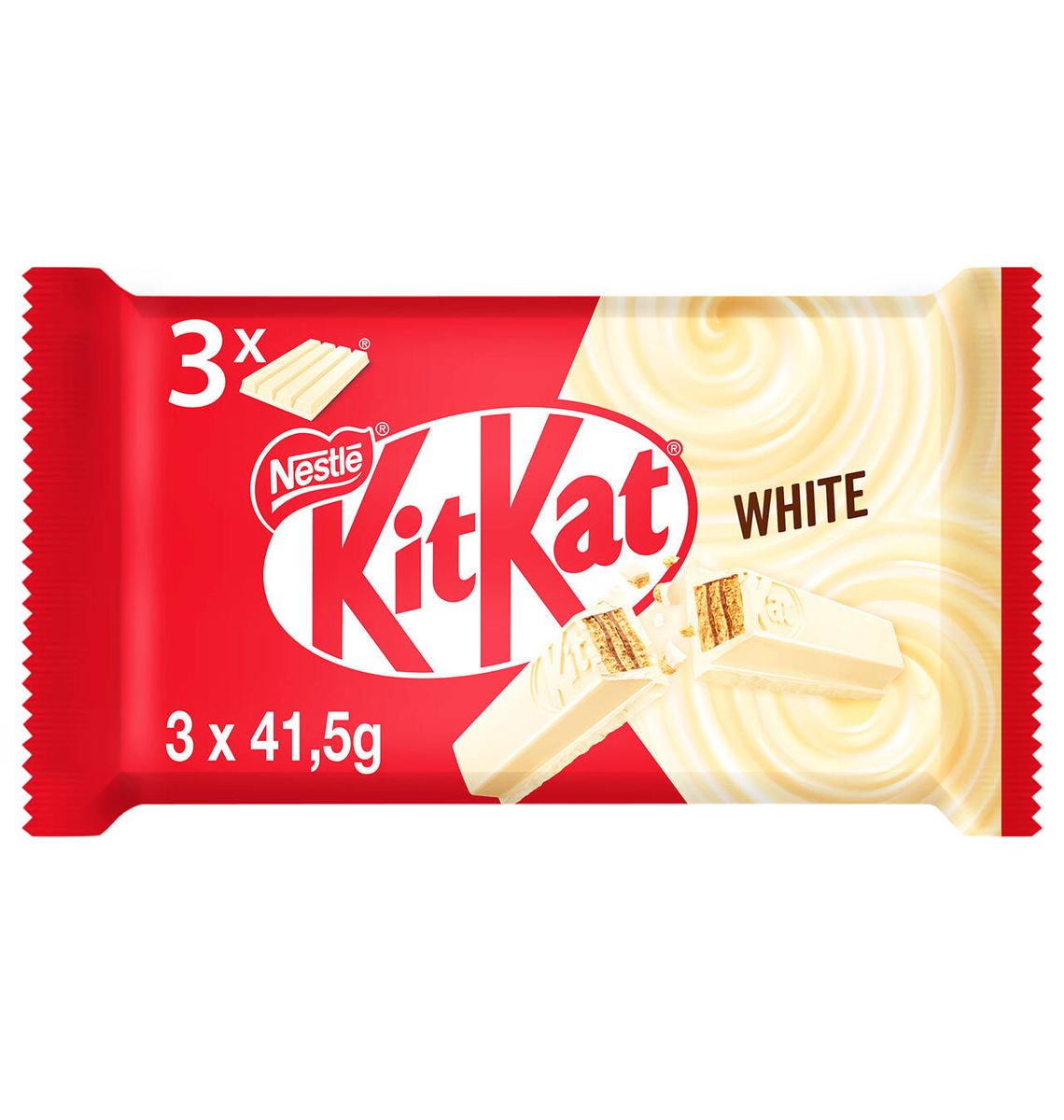 KIT KAT NESTLE BLANC 3x135g