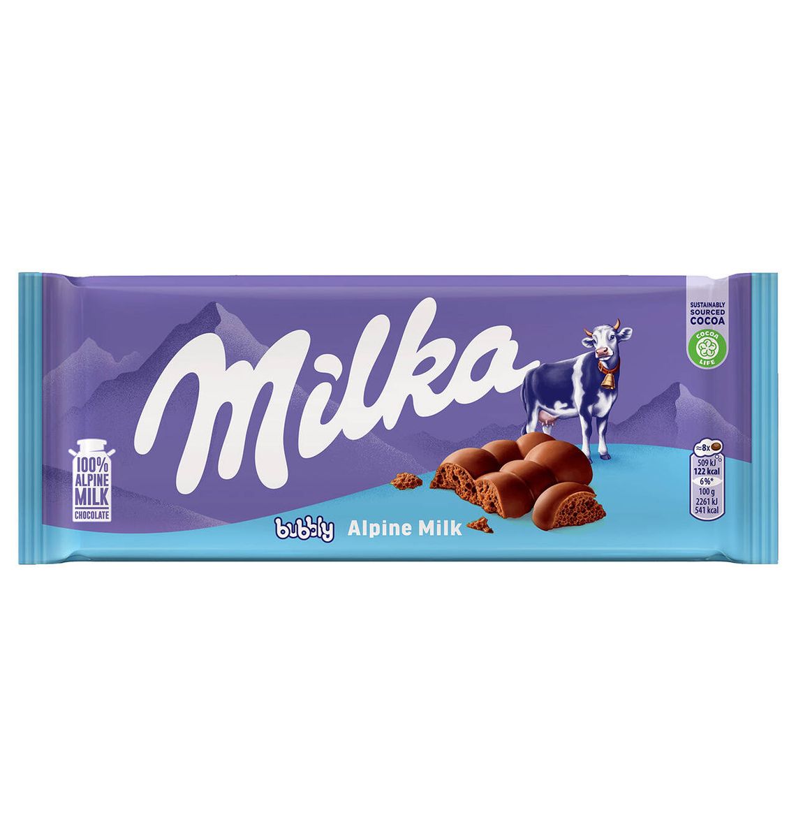 XOC MILKA BUBBLY 90g