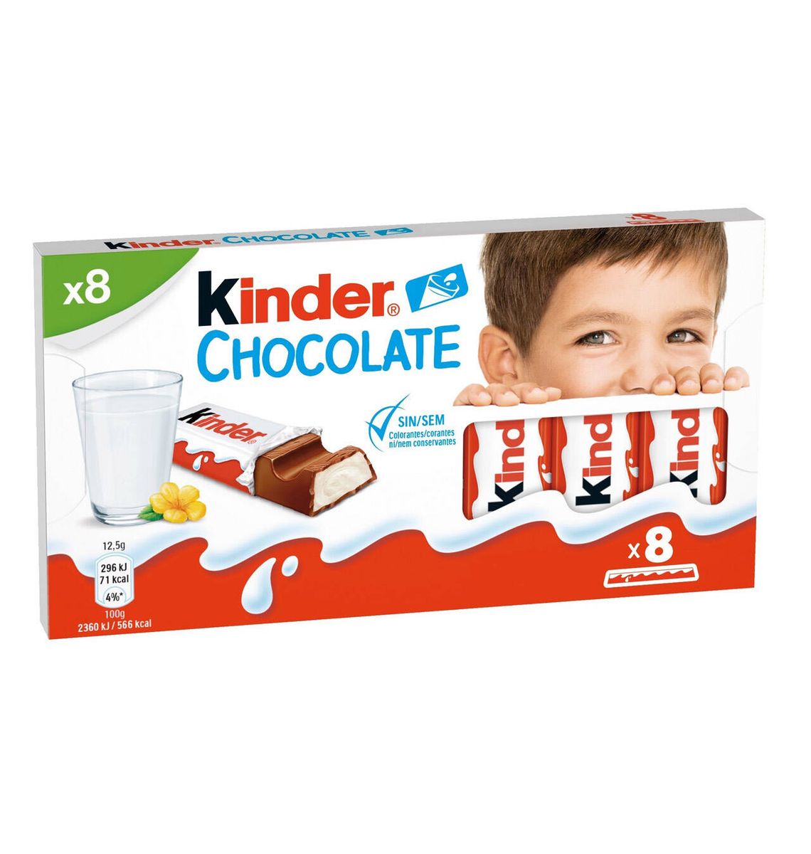 KINDER XOCOLATA T-8 X10