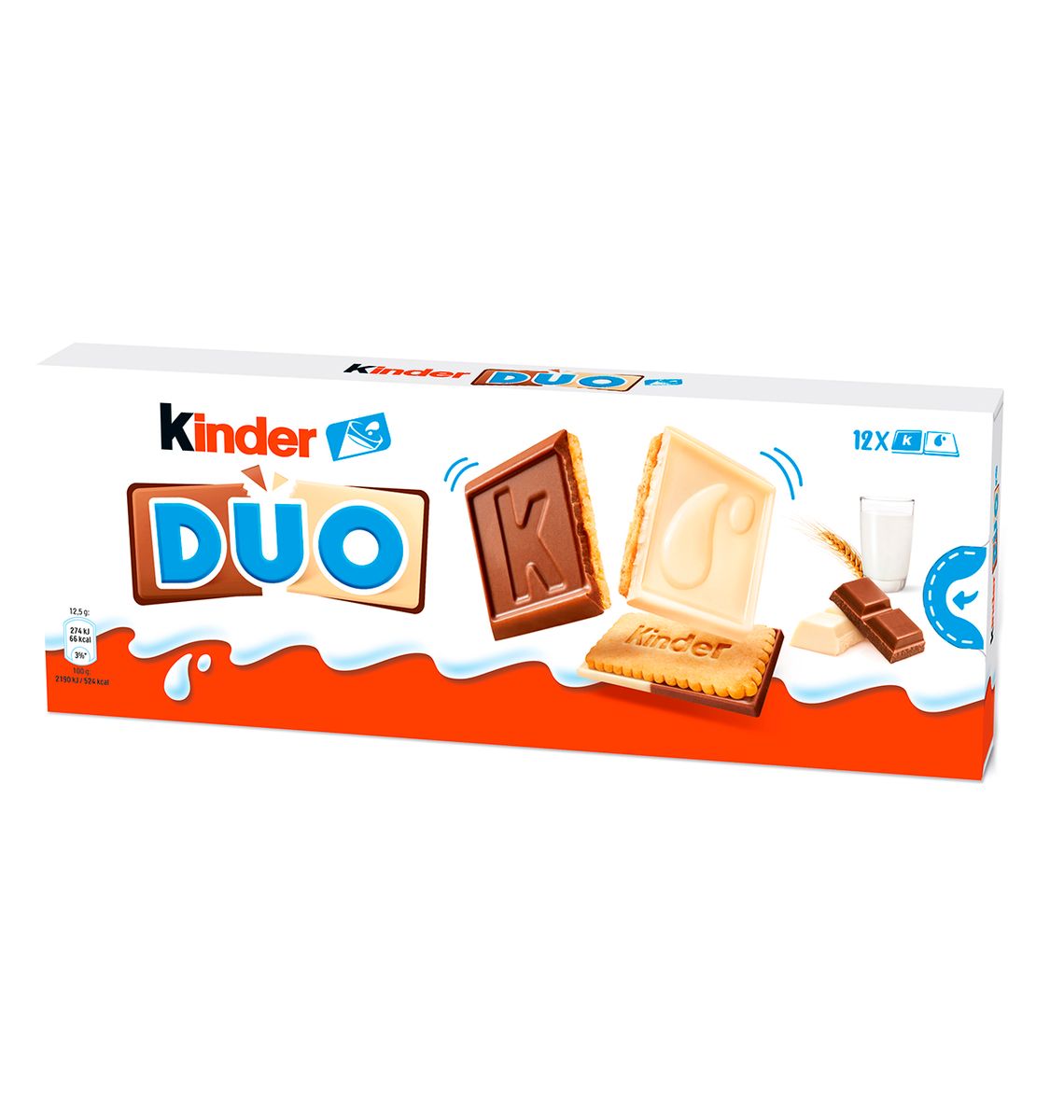 GAL KINDER DUO BLANC/LLET 150g