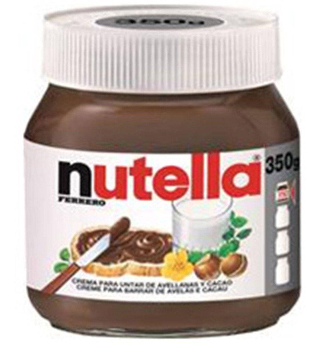 CREMA NUTELLA AVELLANES 350g