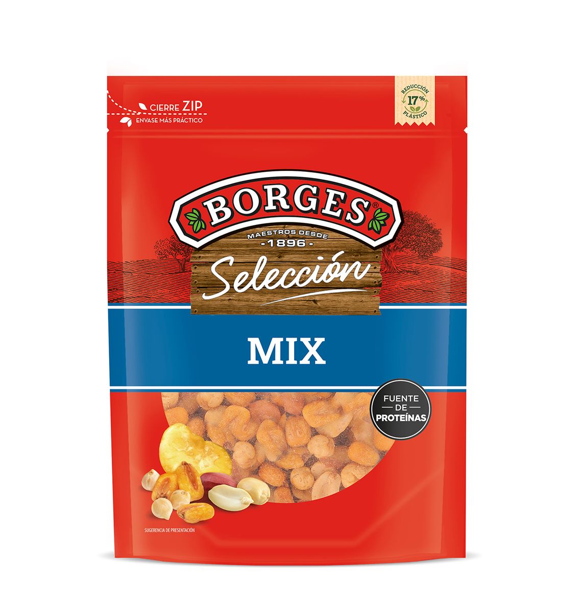 MESCLA BORGES FREGITS 180g