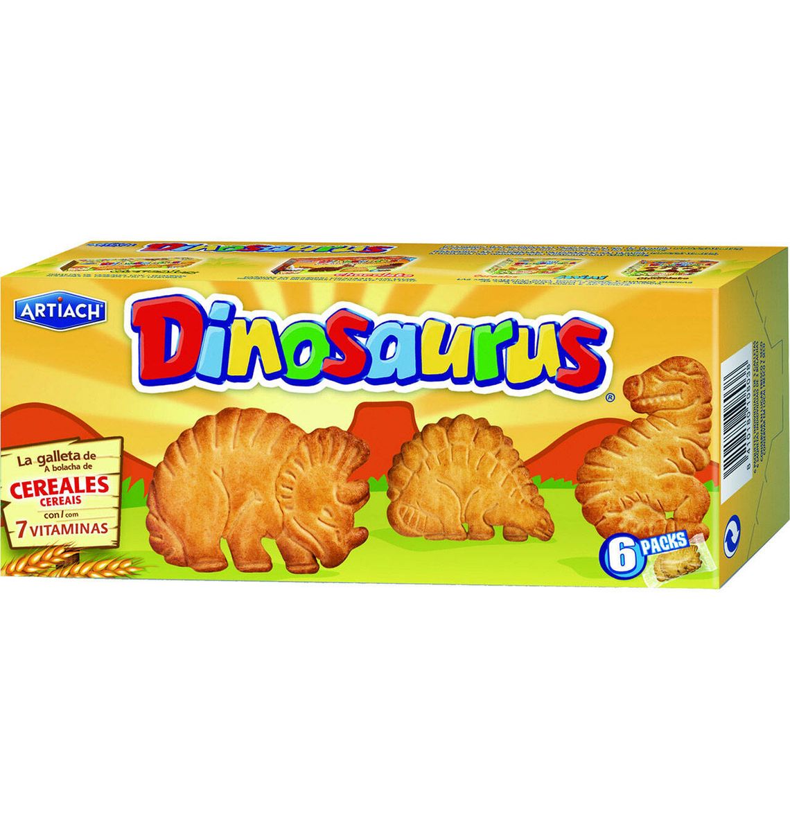 GALETES DINOSAURUS LU 185g