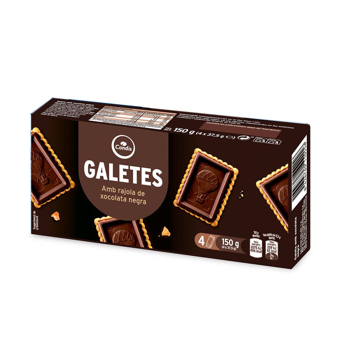 GALETA CONDIS TAB XOCO NG 150g