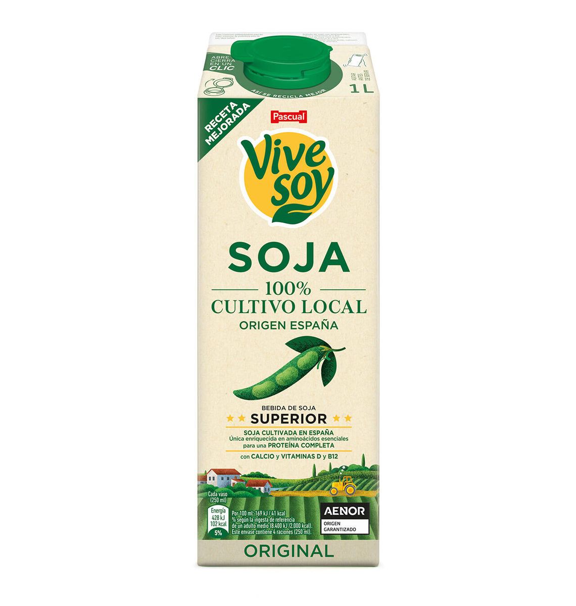 BEGUDA DE SOIA VIVESOY 1L