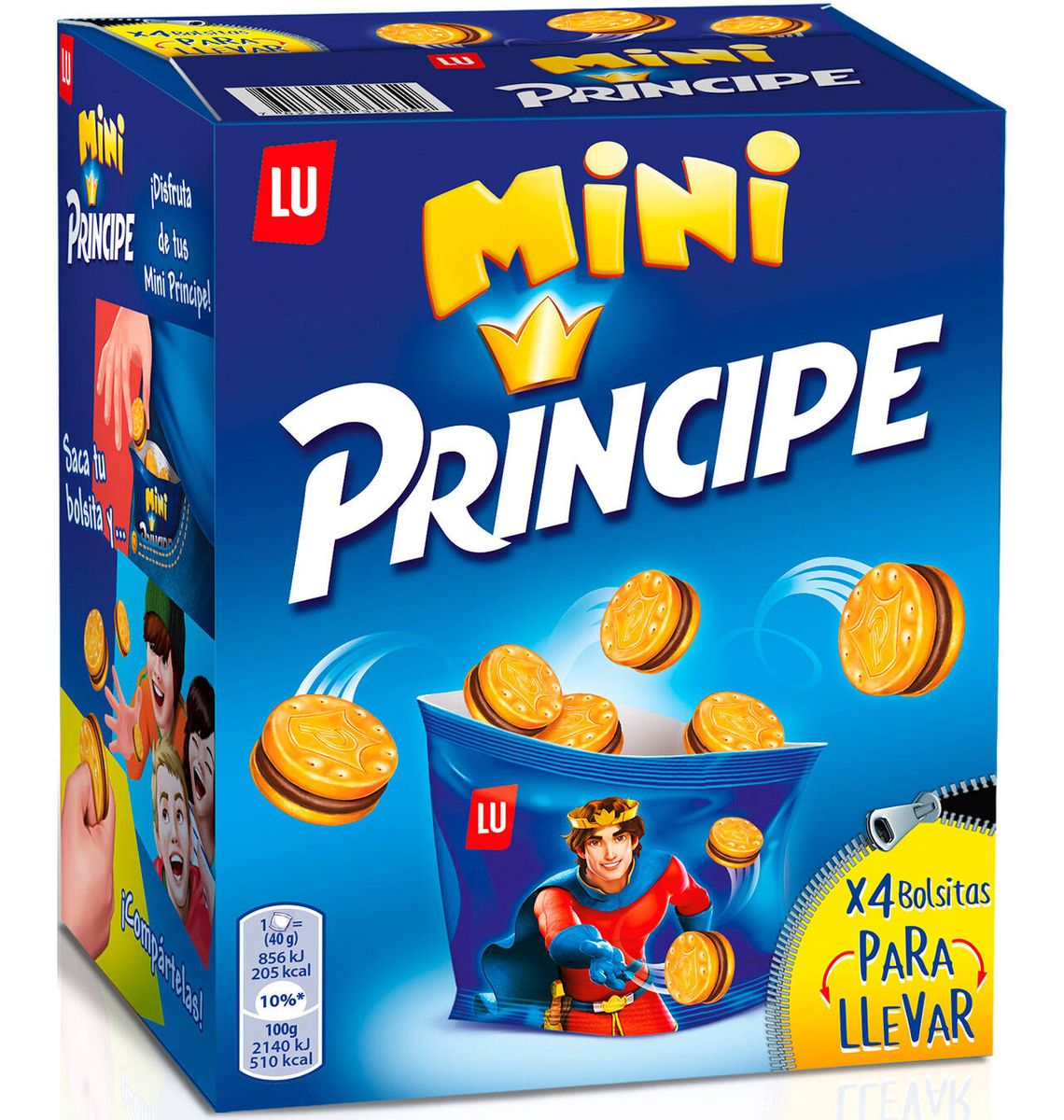 GALETES PRINCIPE MINI 4x40g