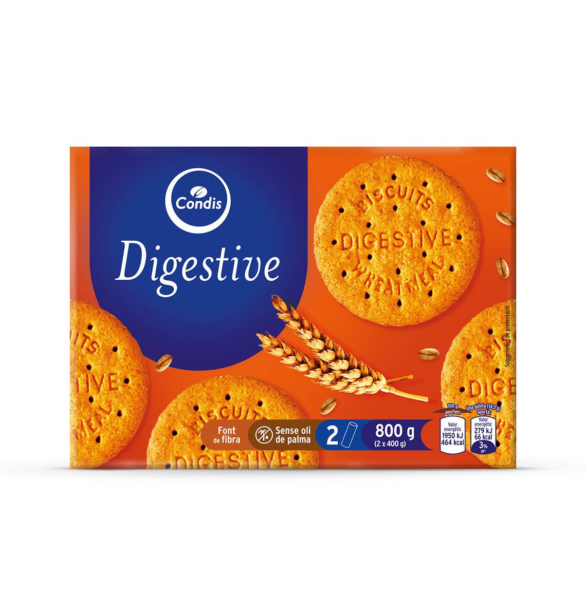 GALETA CONDIS DIGESTIVE 800g