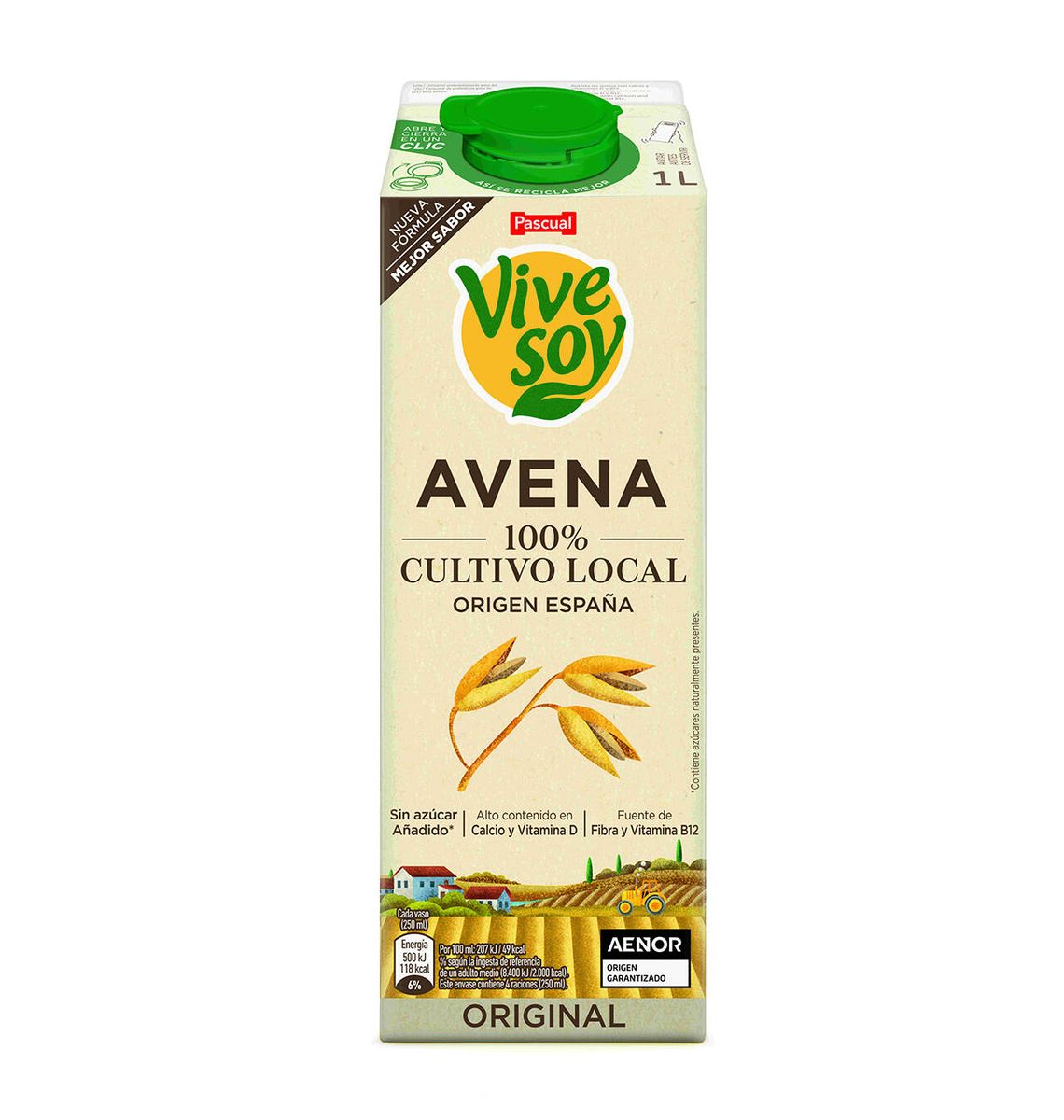 BEGUDA VIVESOY CIVADA VITAL 1L