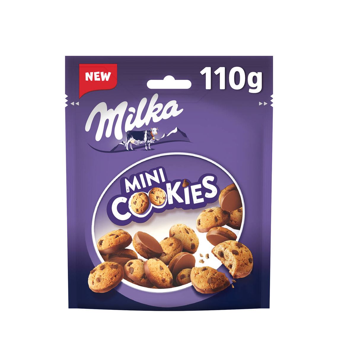 GALETES MILKA MINI COOKIES 110g