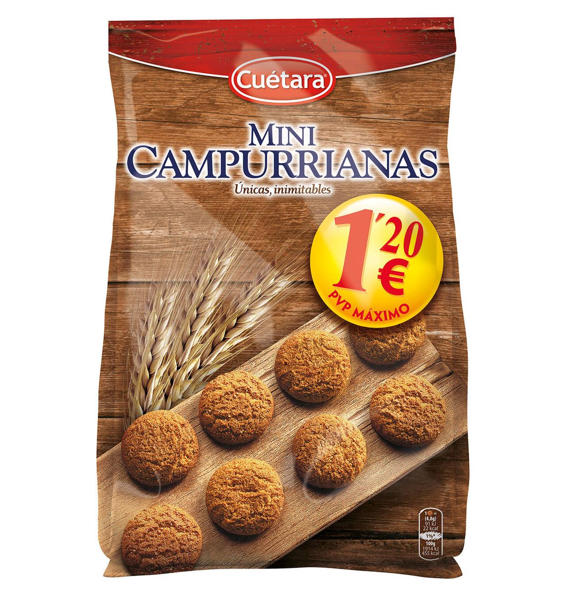 GALETES CUETARA MINICAMPU 260g