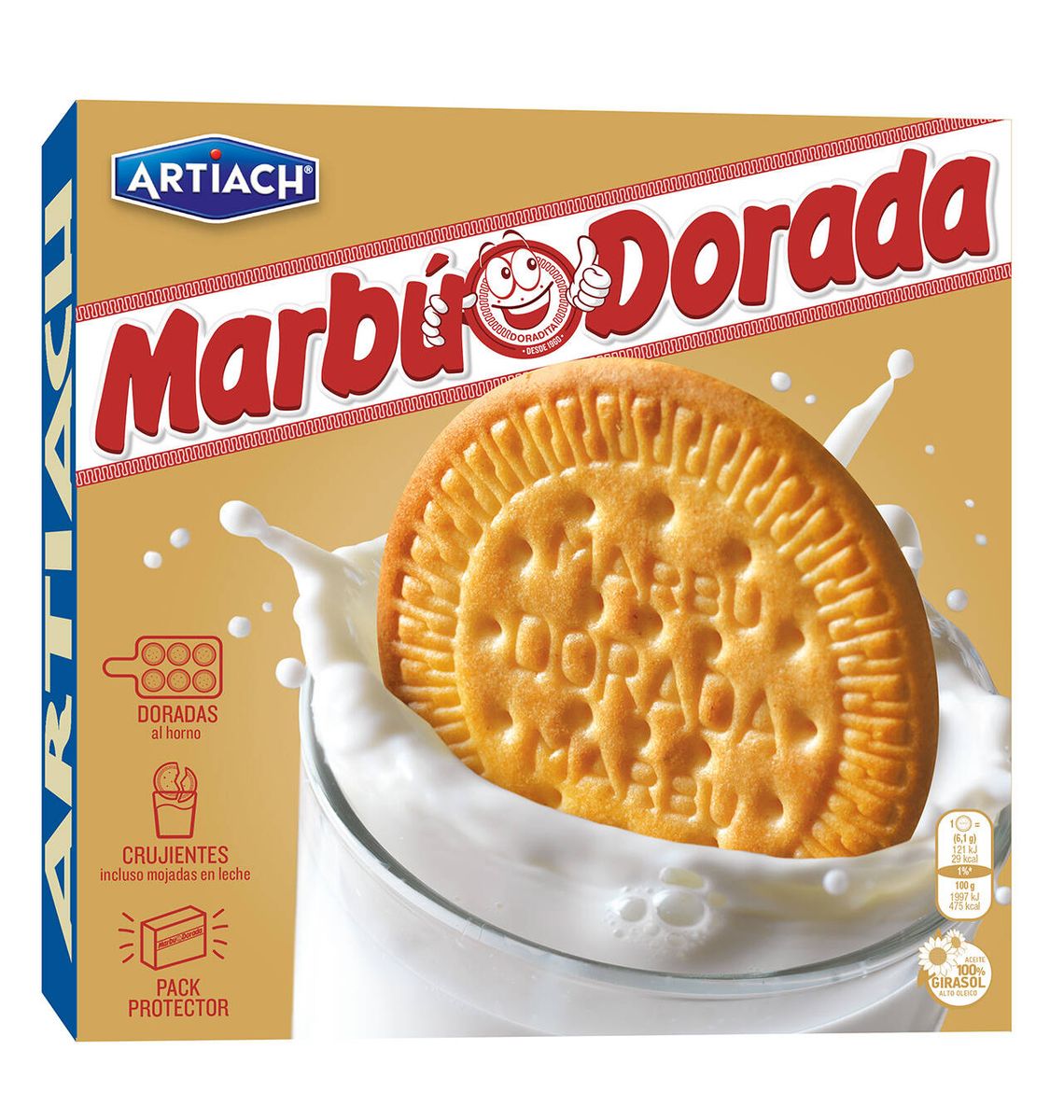 GALETA MARBU DORADA 600g