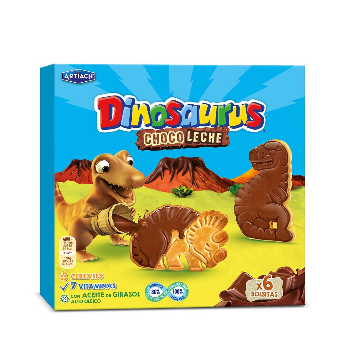 GAL DINOSAURUS XOC LLET 255g