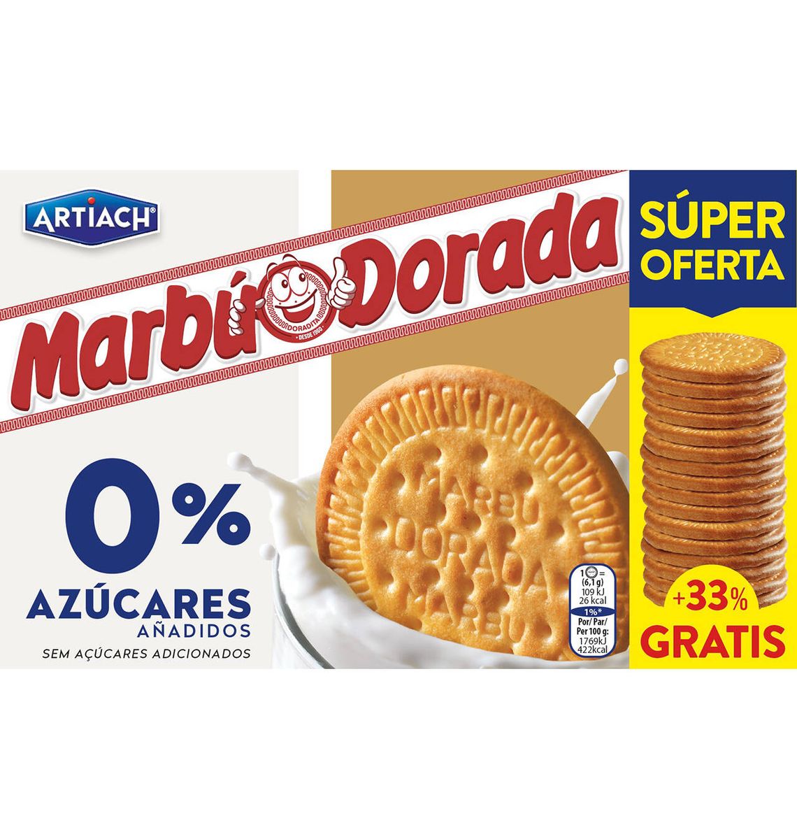 GAL MARBU 0% SUCRE 300+100g