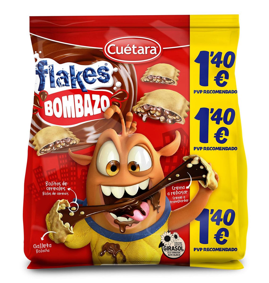 GALETES FLAKES BOMBAZO 120g