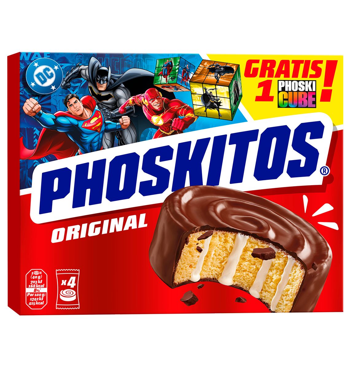PHOSKITOS LICENCIA x4 160g