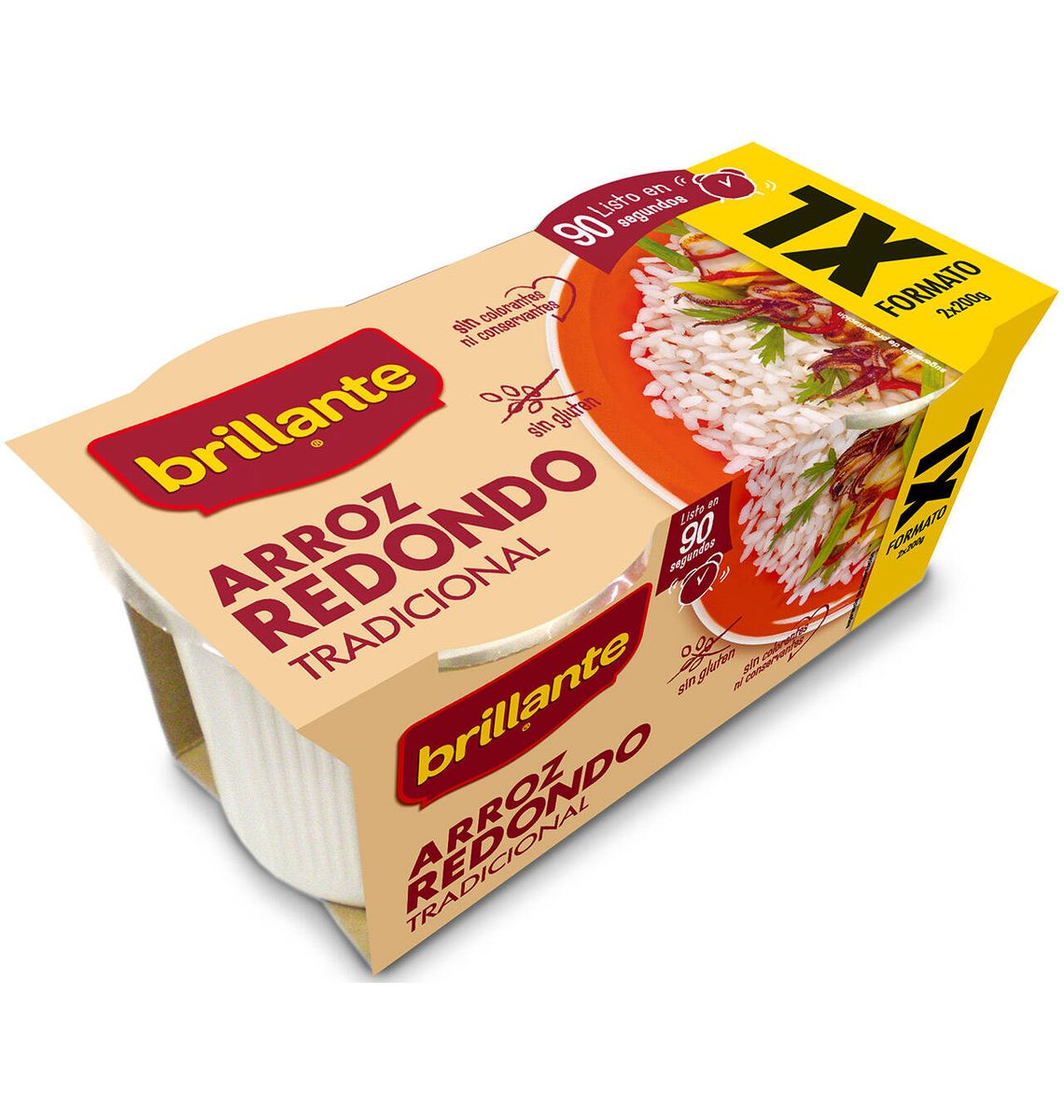 ARROS RODO BRILLANTE 2x200g