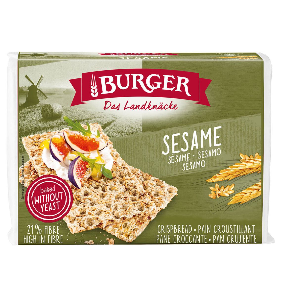 PA CRUIXENT BURGER SESAM 250g