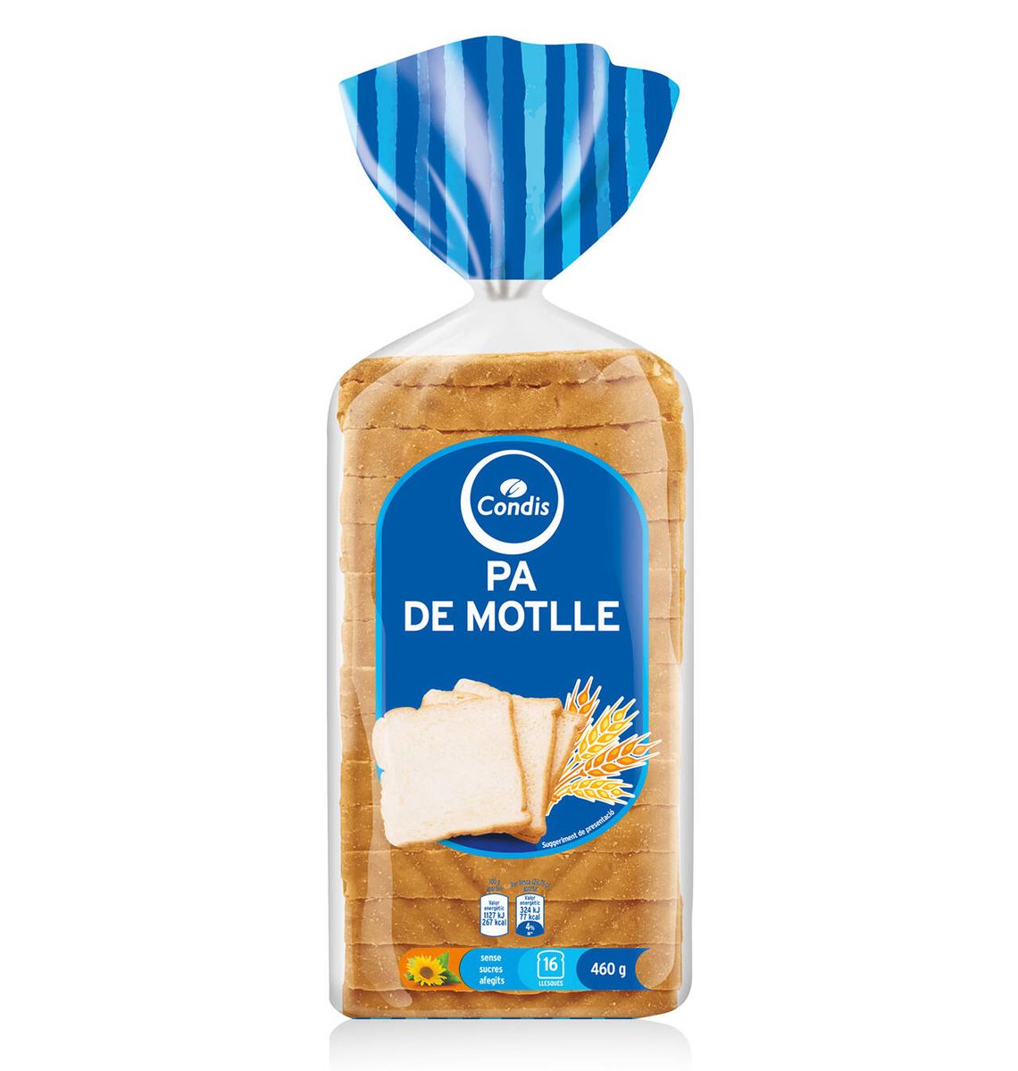 PA MOTLLE CONDIS BLANC 460g