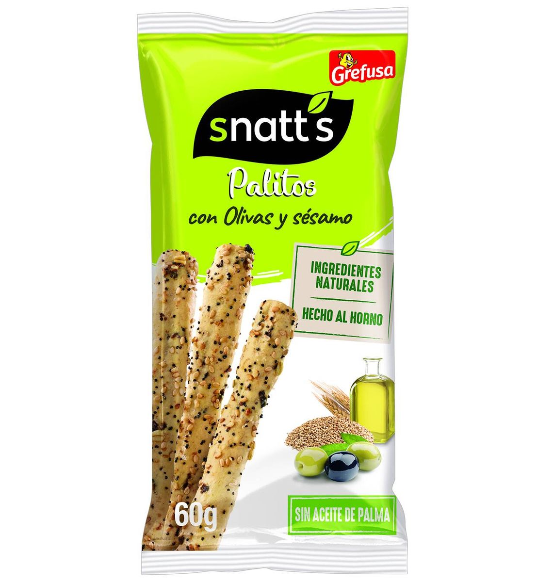 SNATT'S PALETS OLIV/SESAM 60g