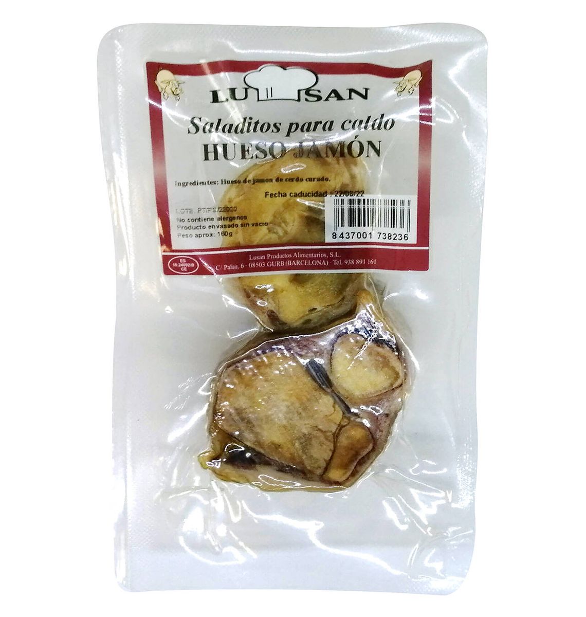 OSSOS LUSAN PERNIL PORC 160g