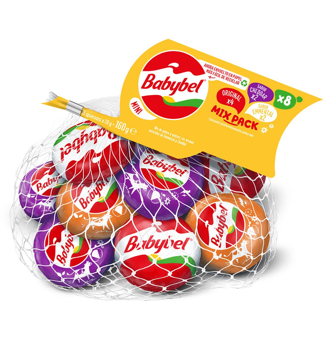 FORM MINIBABYBEL MIX x8 160g