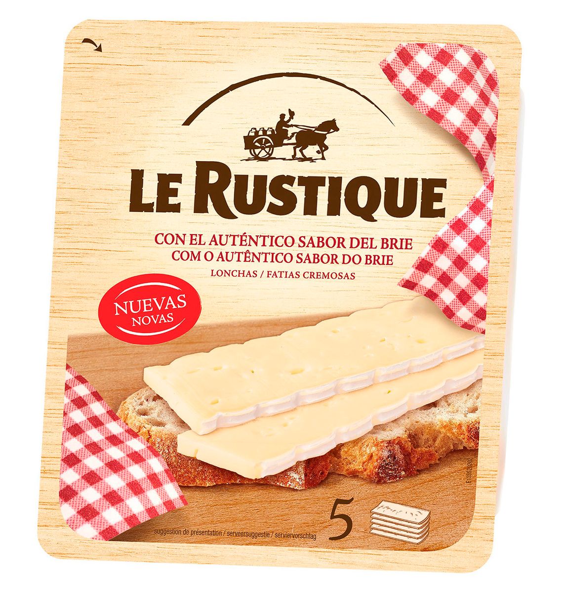 FORM BRIE RUSTIQUE LLESCA 125g