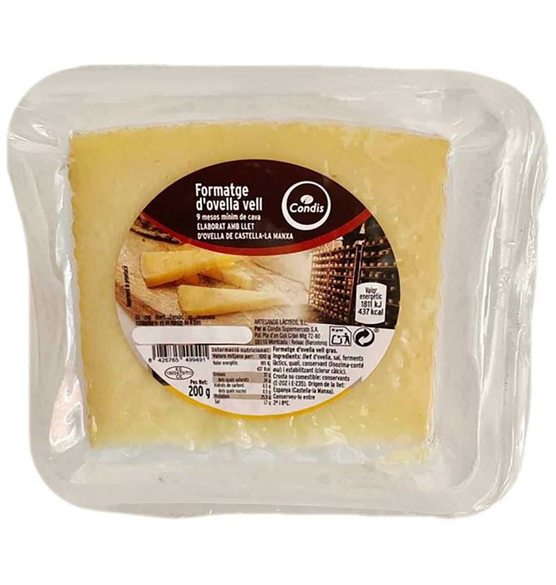 FORM TASCO CONDIS VELL 200g