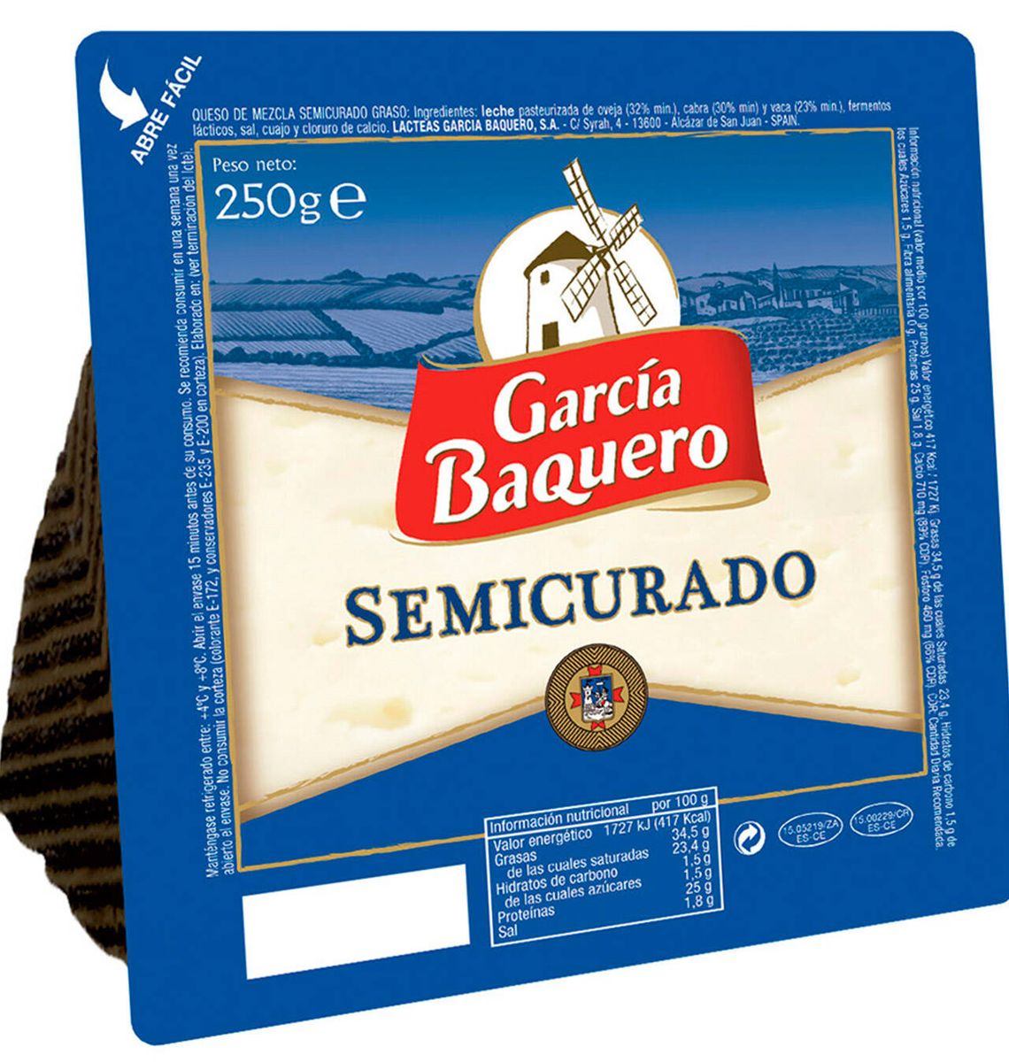 FORM BAQUERO SEMI CUNYA 250g