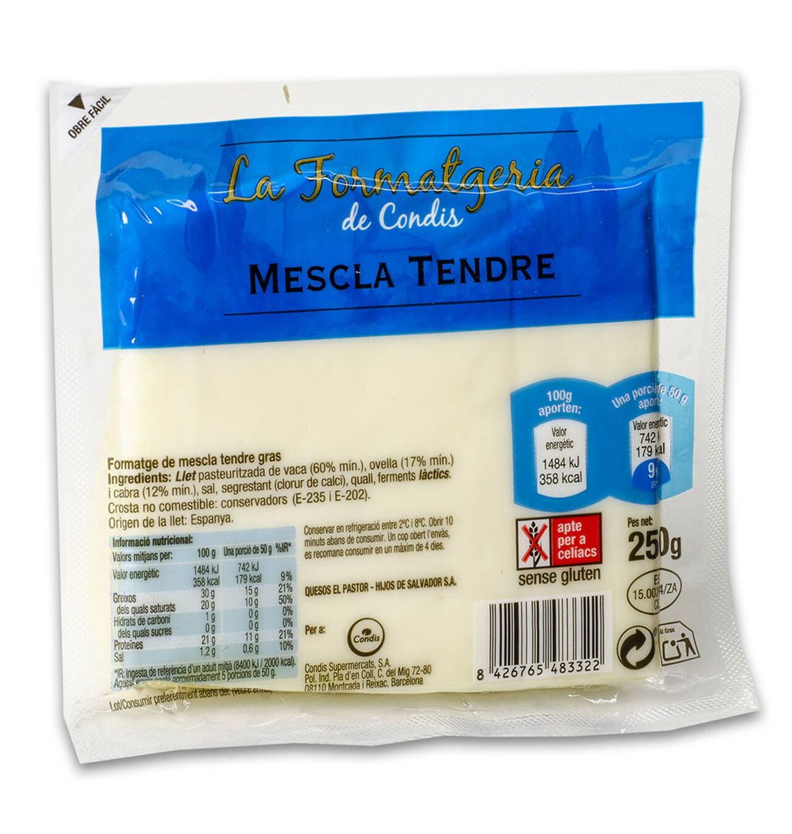 FORM CONDIS TENDRE CUNYA 250g