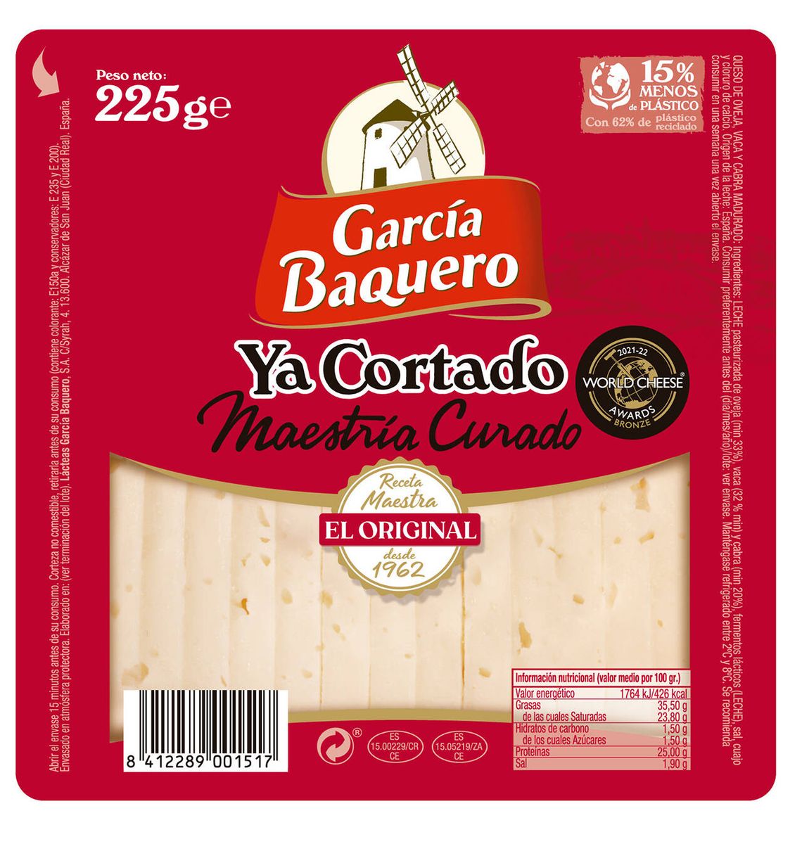 FORM BAQUERO TALLAT CURAT 250g
