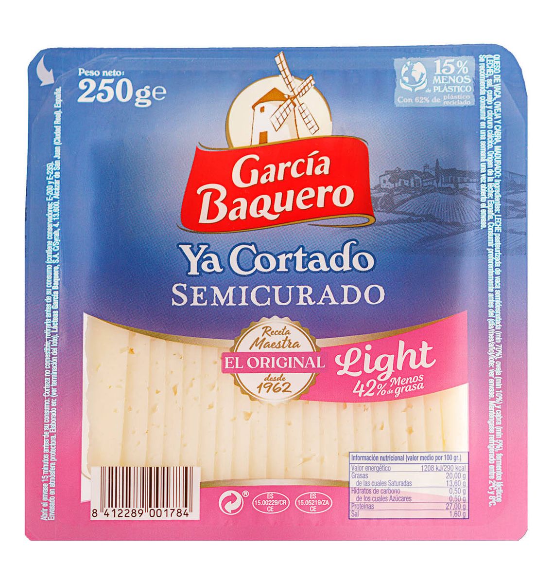 FORM BAQUERO TALL LIGHT 250g