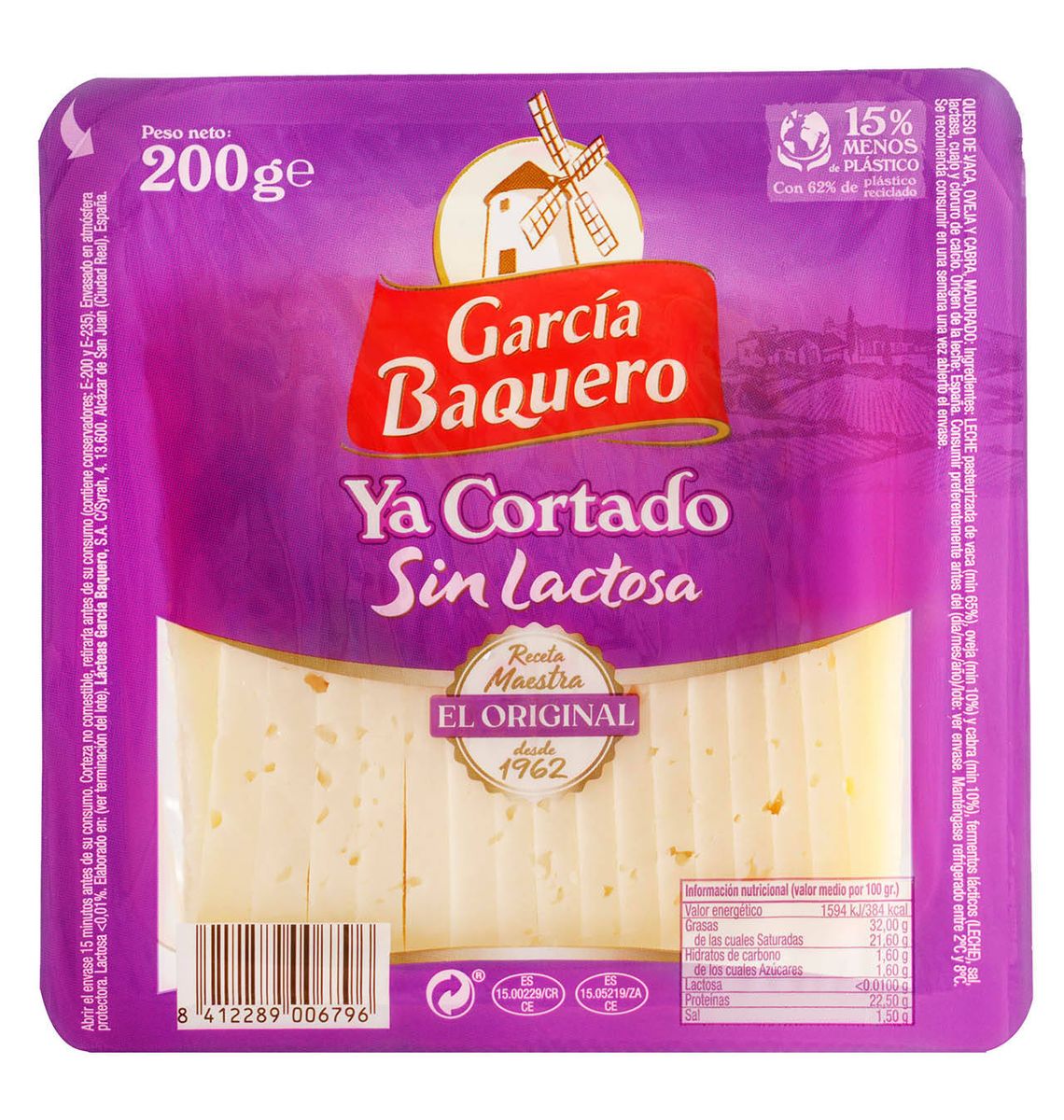 FORM BAQUERO S/LAC TALL 200g