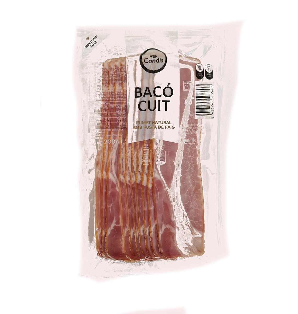 BACON CONDIS FUMAT 200g
