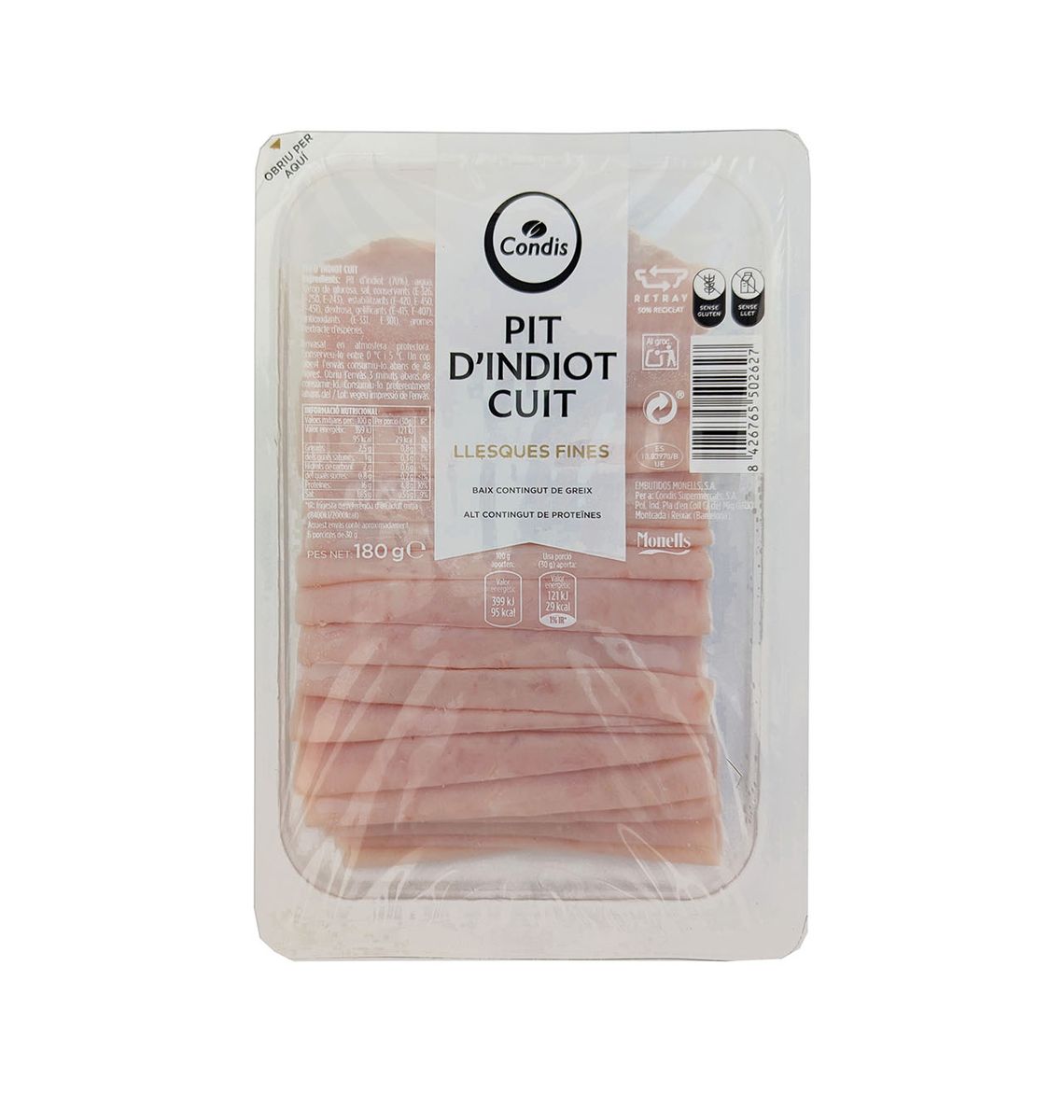 G DINDI CONDIS FINES LLENQ 180g